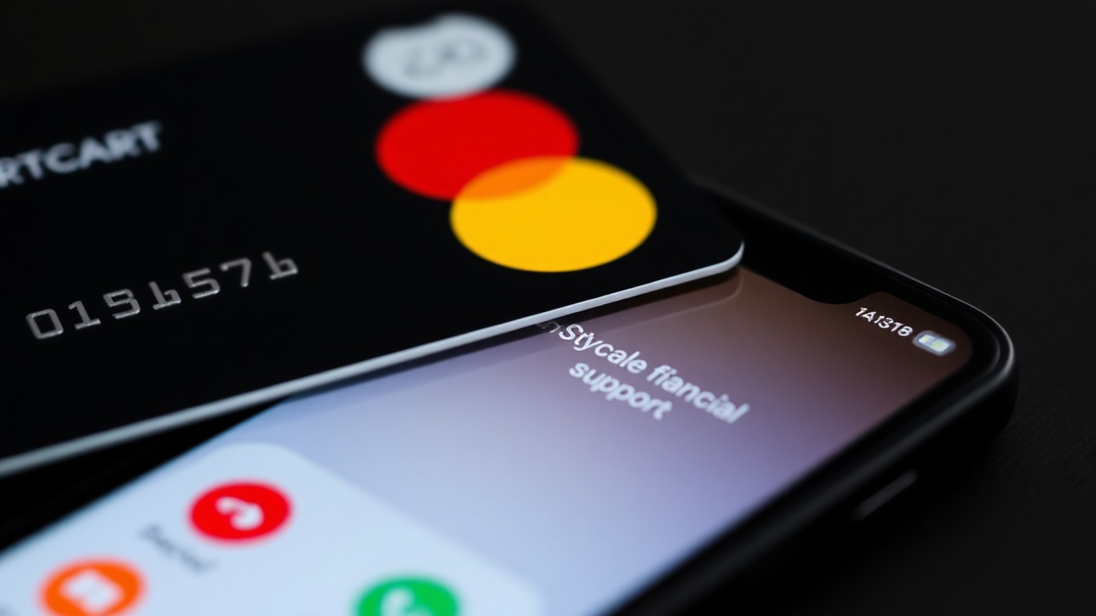 cartao mastercard e suporte no celular