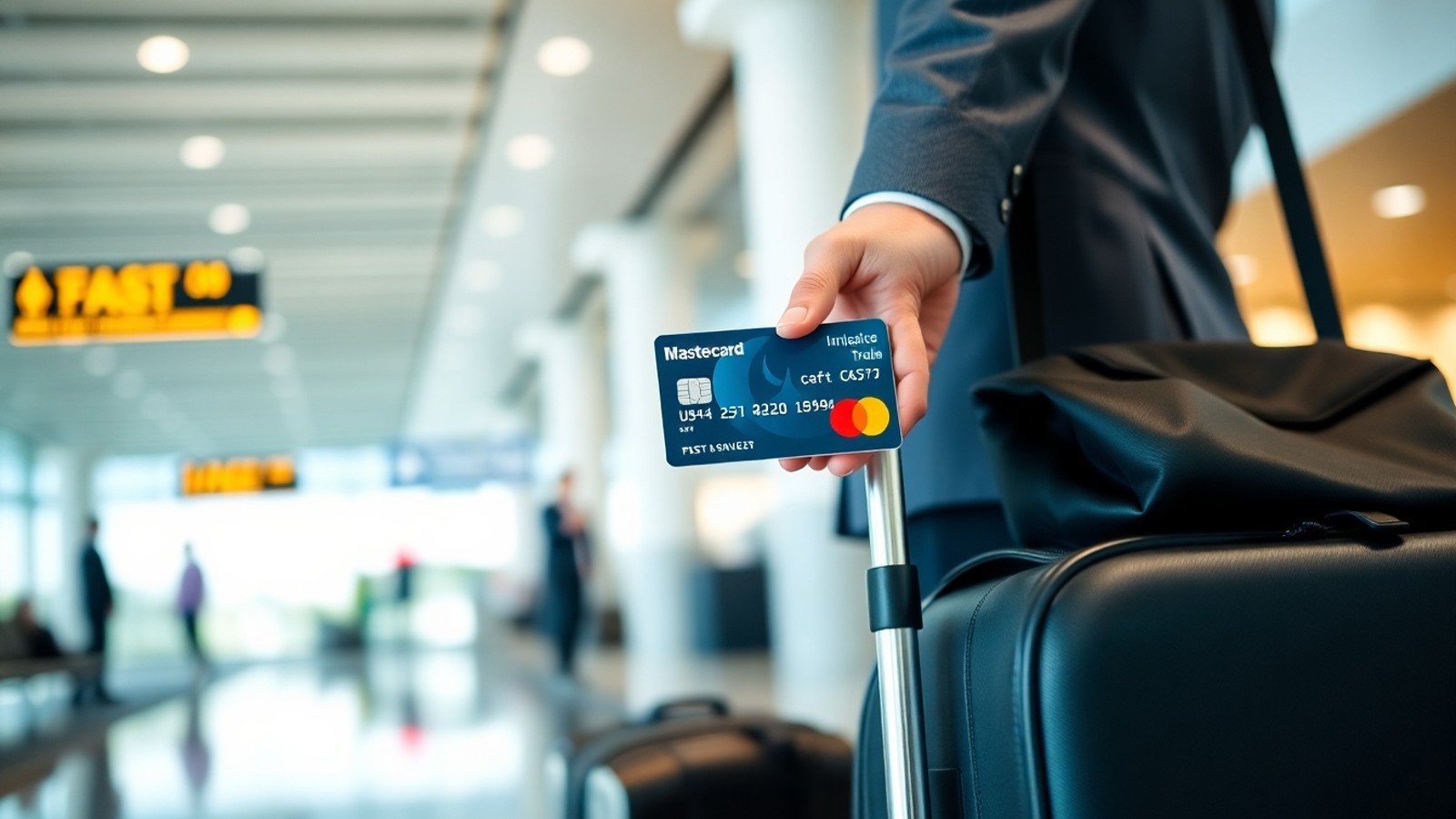 cartao mastercard viagem aeroporto
