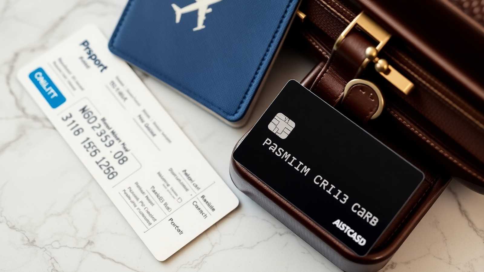 ourocard black passaporte mala