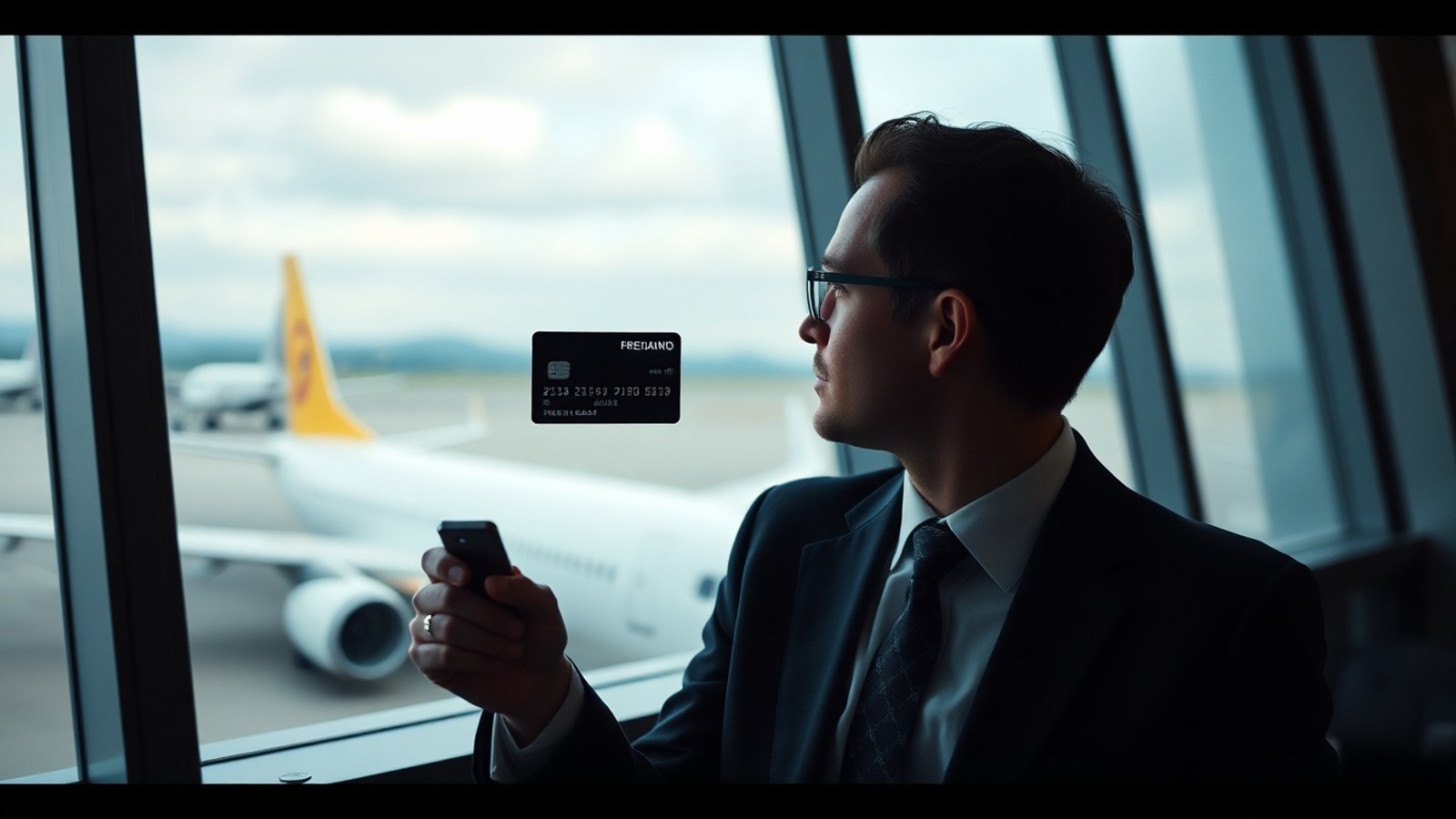viajante cartao black aeroporto