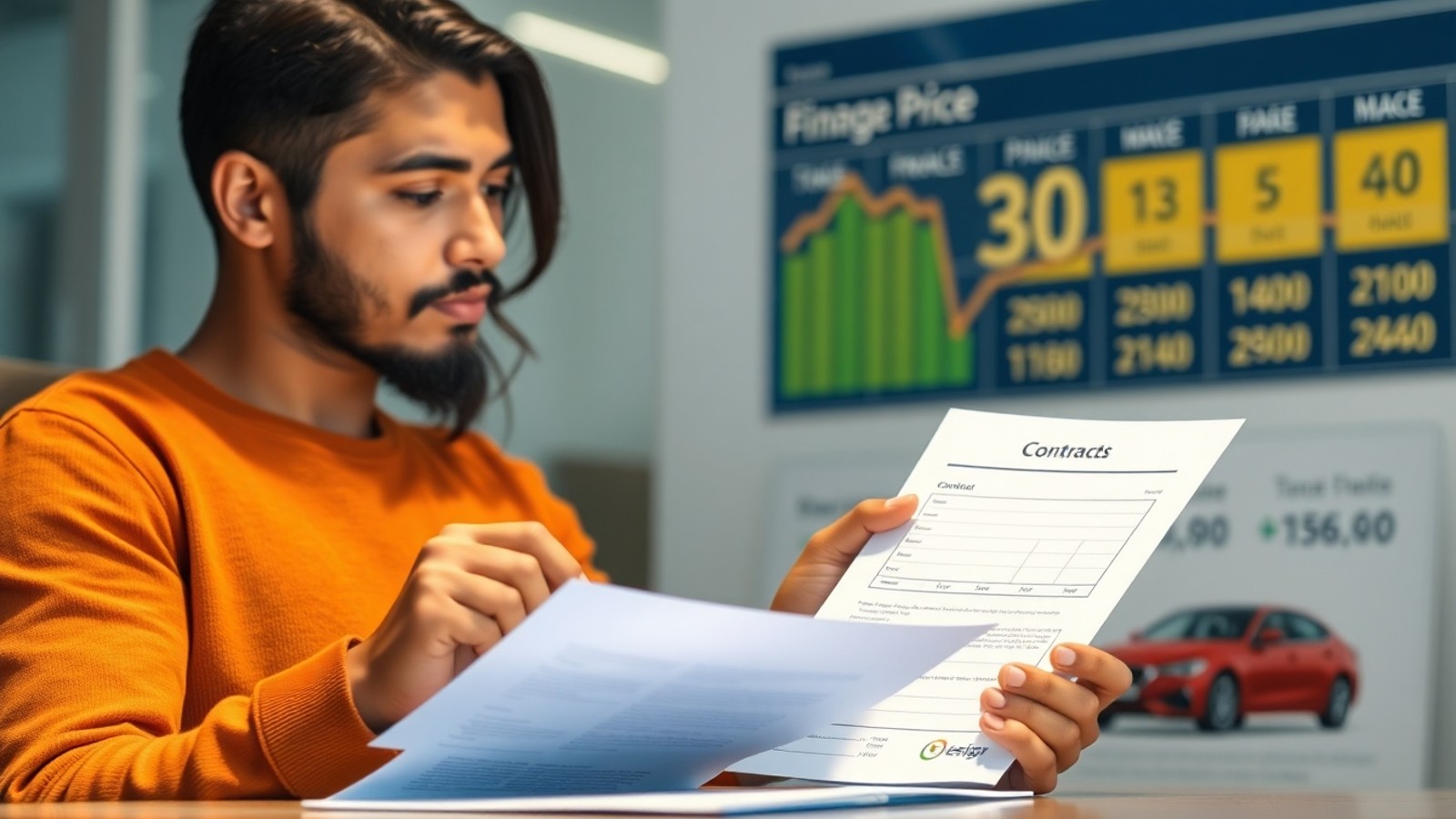 analise de contrato e tabela fipe