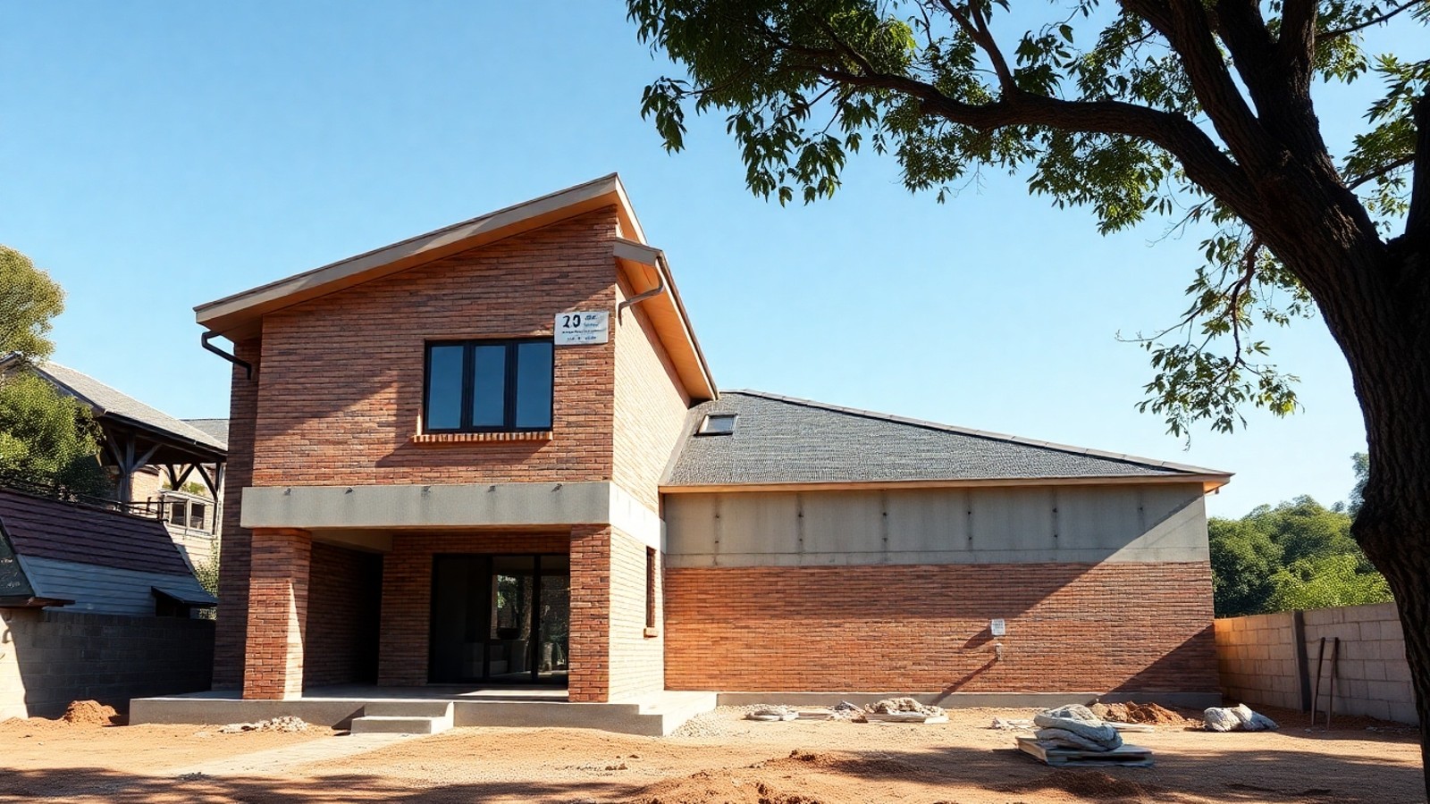 casa terrea em construcao