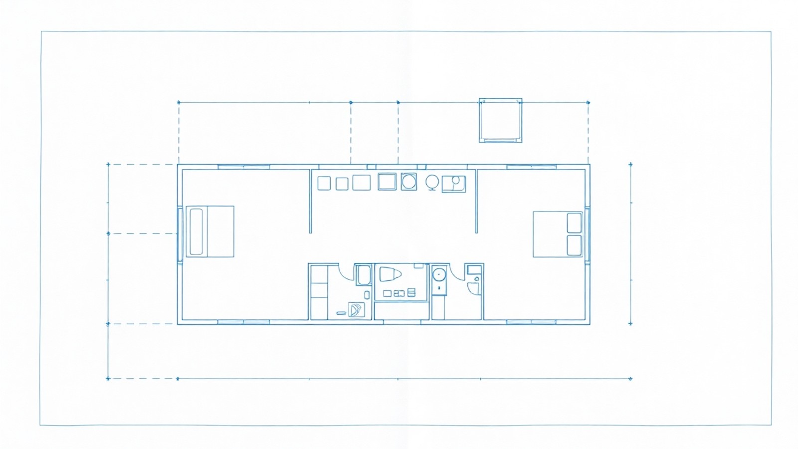 planta baixa de casa residencial