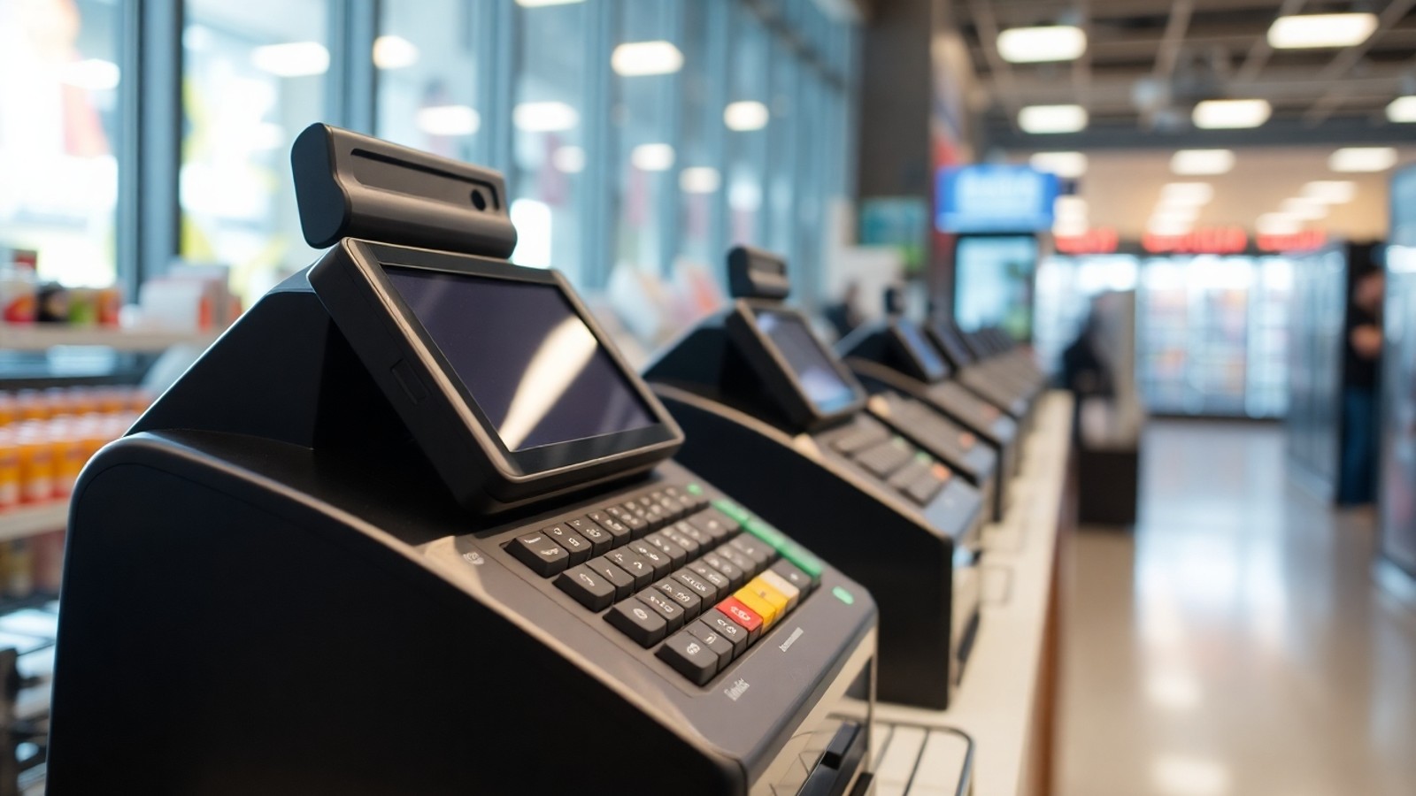 caixa registradora comercio