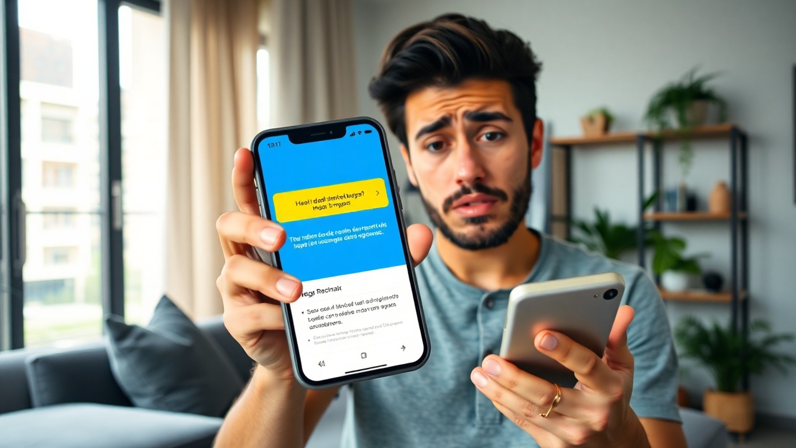 cliente preocupado com banco c6 fora do ar