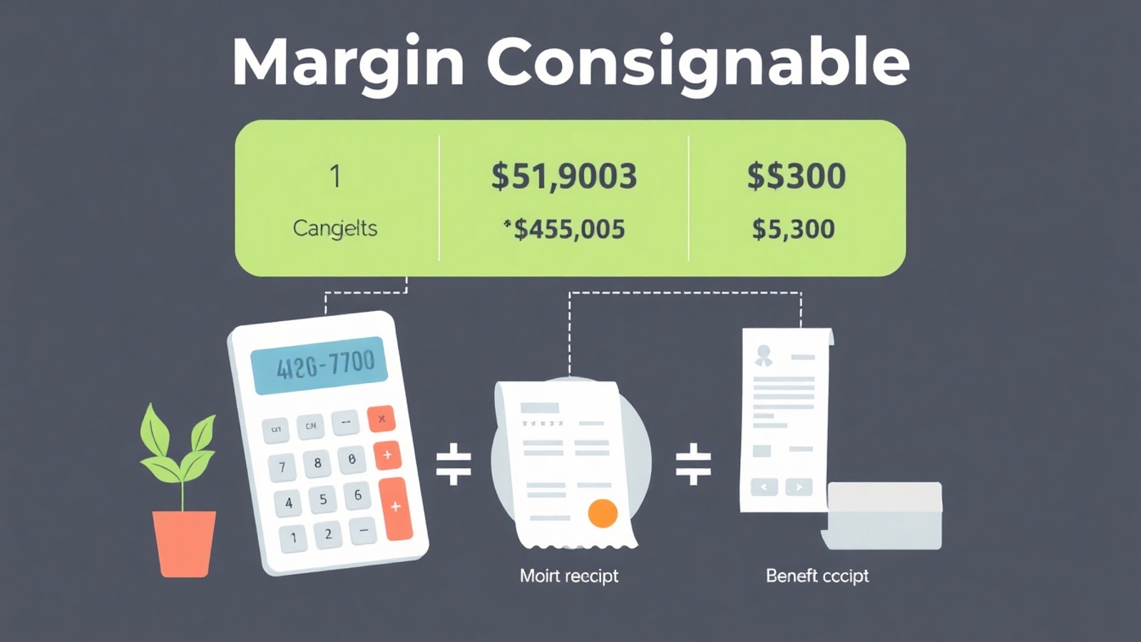 margem consignavel calculo beneficio