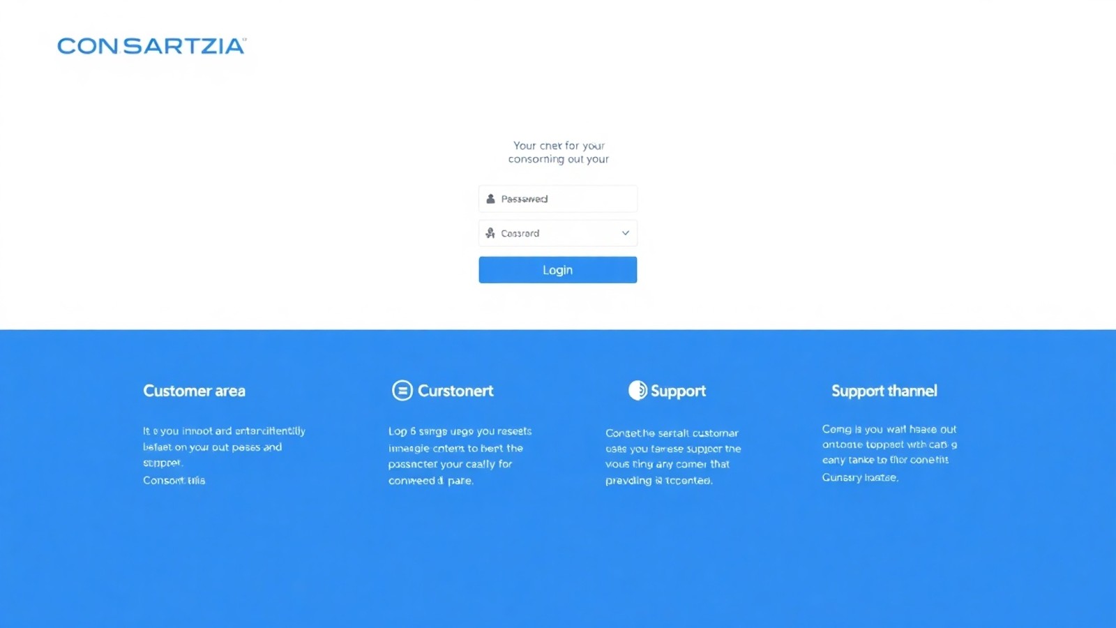 passo a passo login consorcio