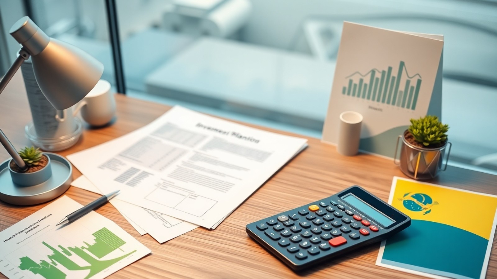 planejamento financeiro com calculadora