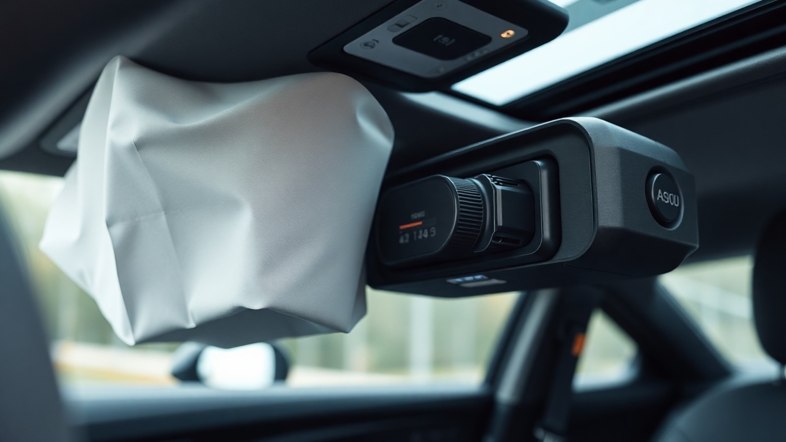 sensores airbag caixa automotiva