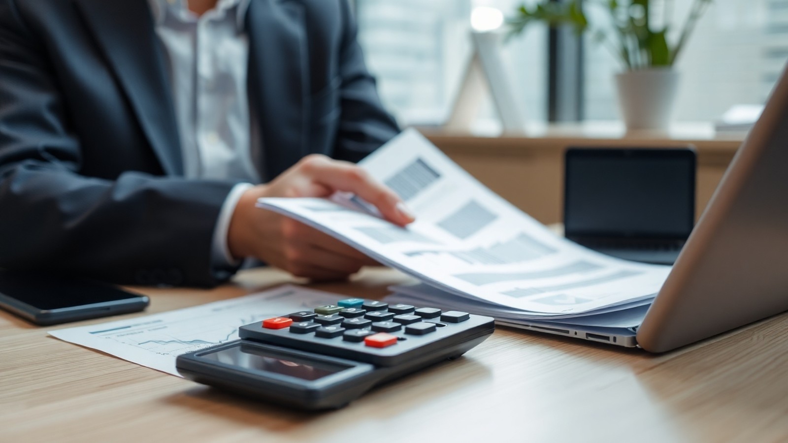 analise de documentos financeiros e orcamento