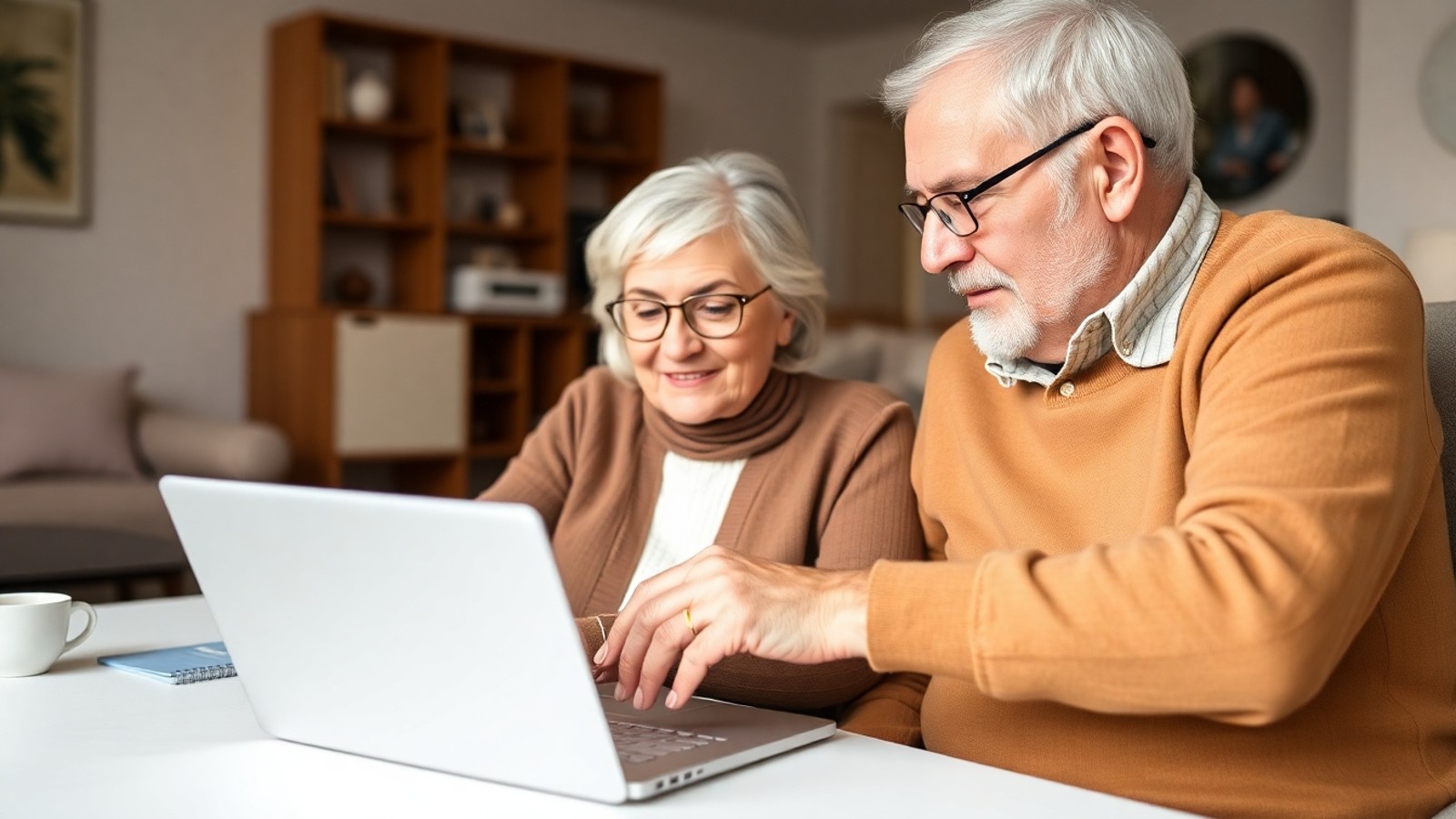 casal comparando opcoes de credito