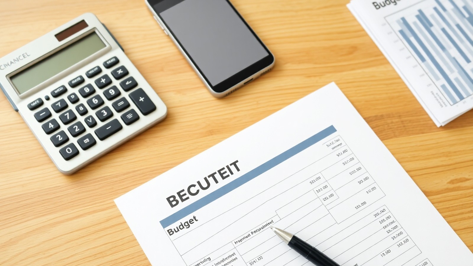 planejamento financeiro com credito e budget