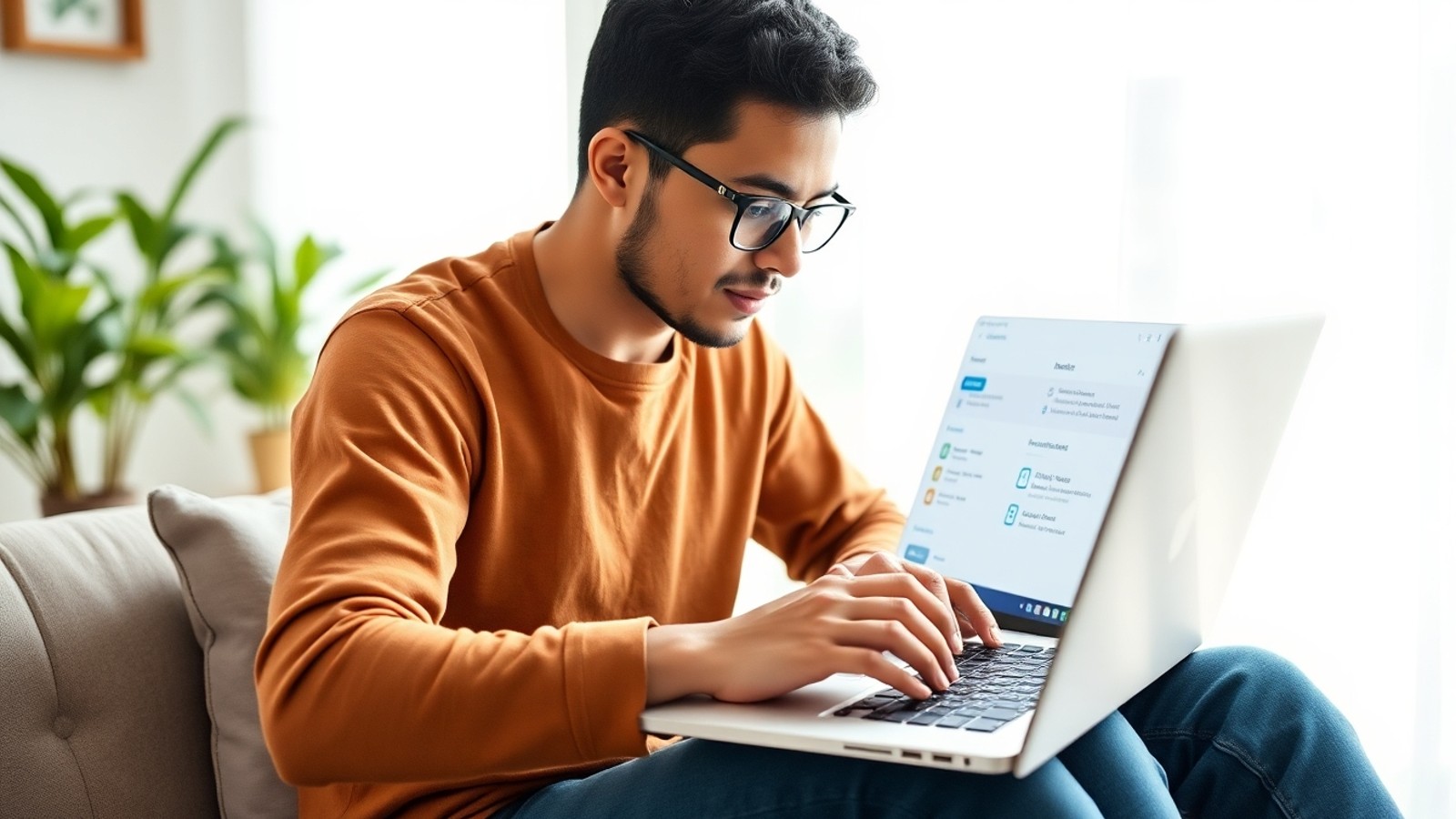 consumidor pesquisando easy dinheiro online