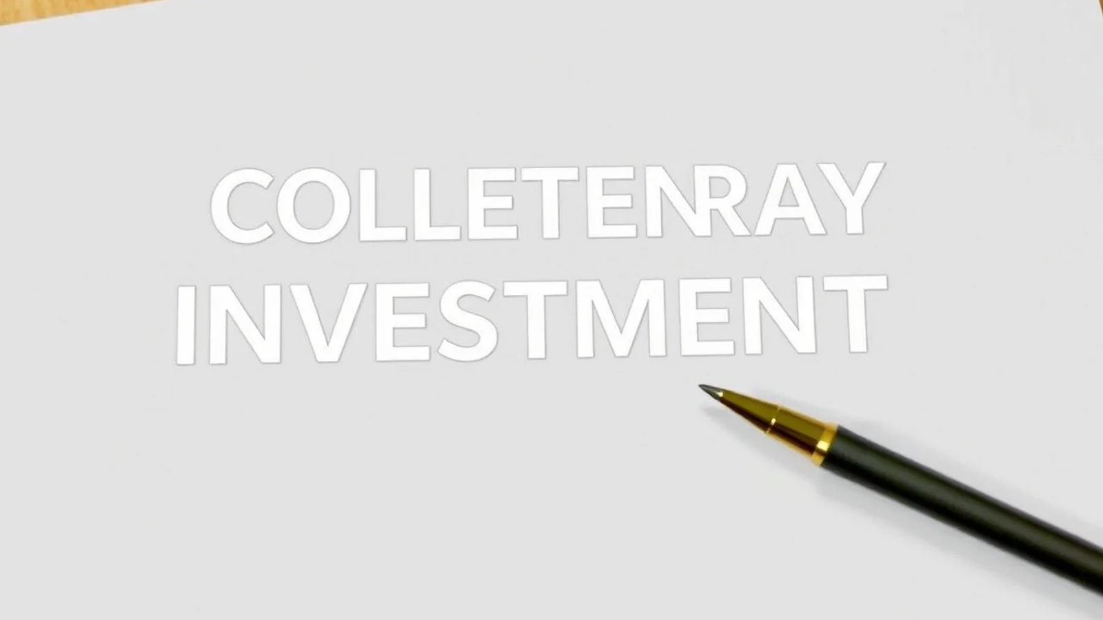Documentos para Empréstimo com Garantia de Investimentos