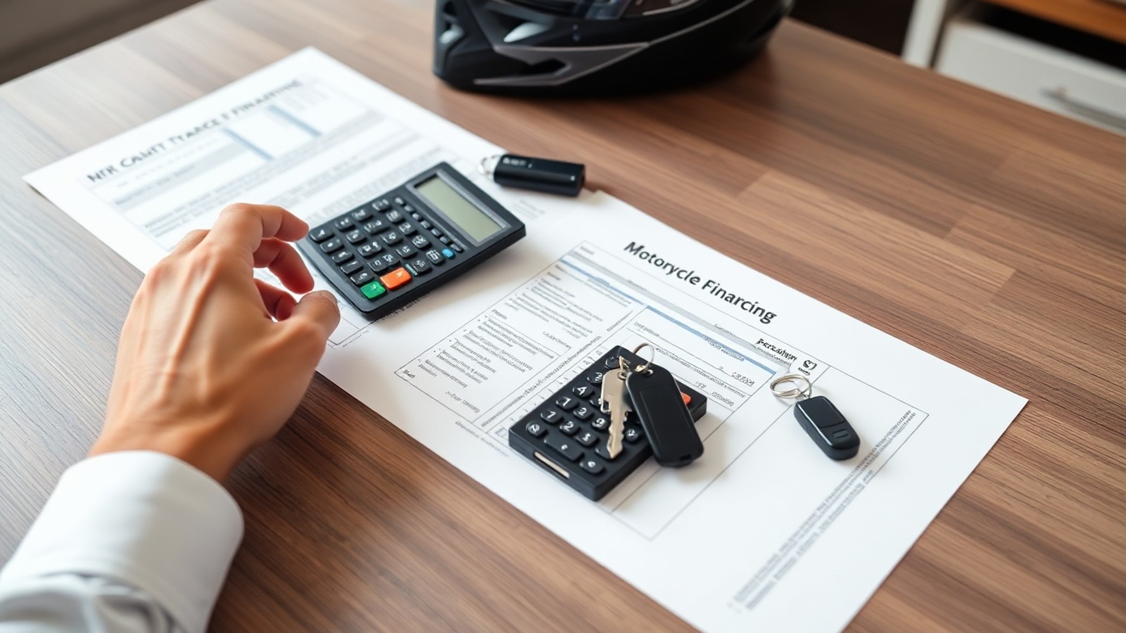 documentos para financiamento de moto
