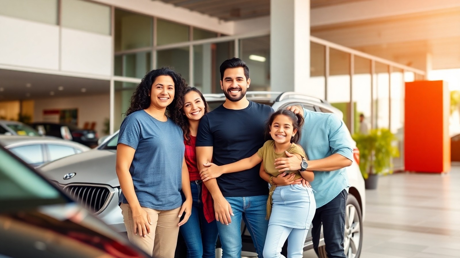familia carro financiado