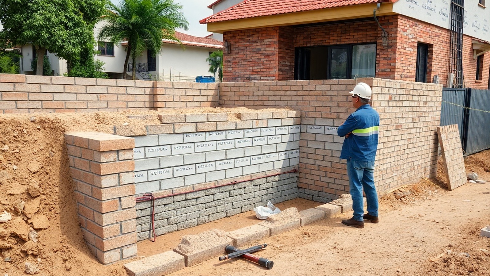 obra em terreno proprio com vistoria
