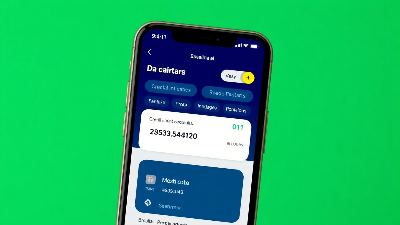 app bancario limite cartao