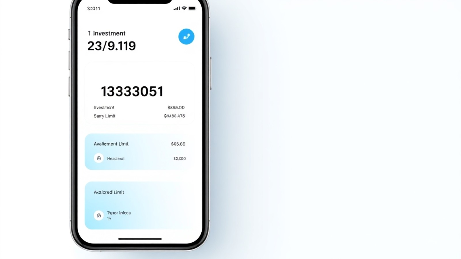 app bancario limite investimento