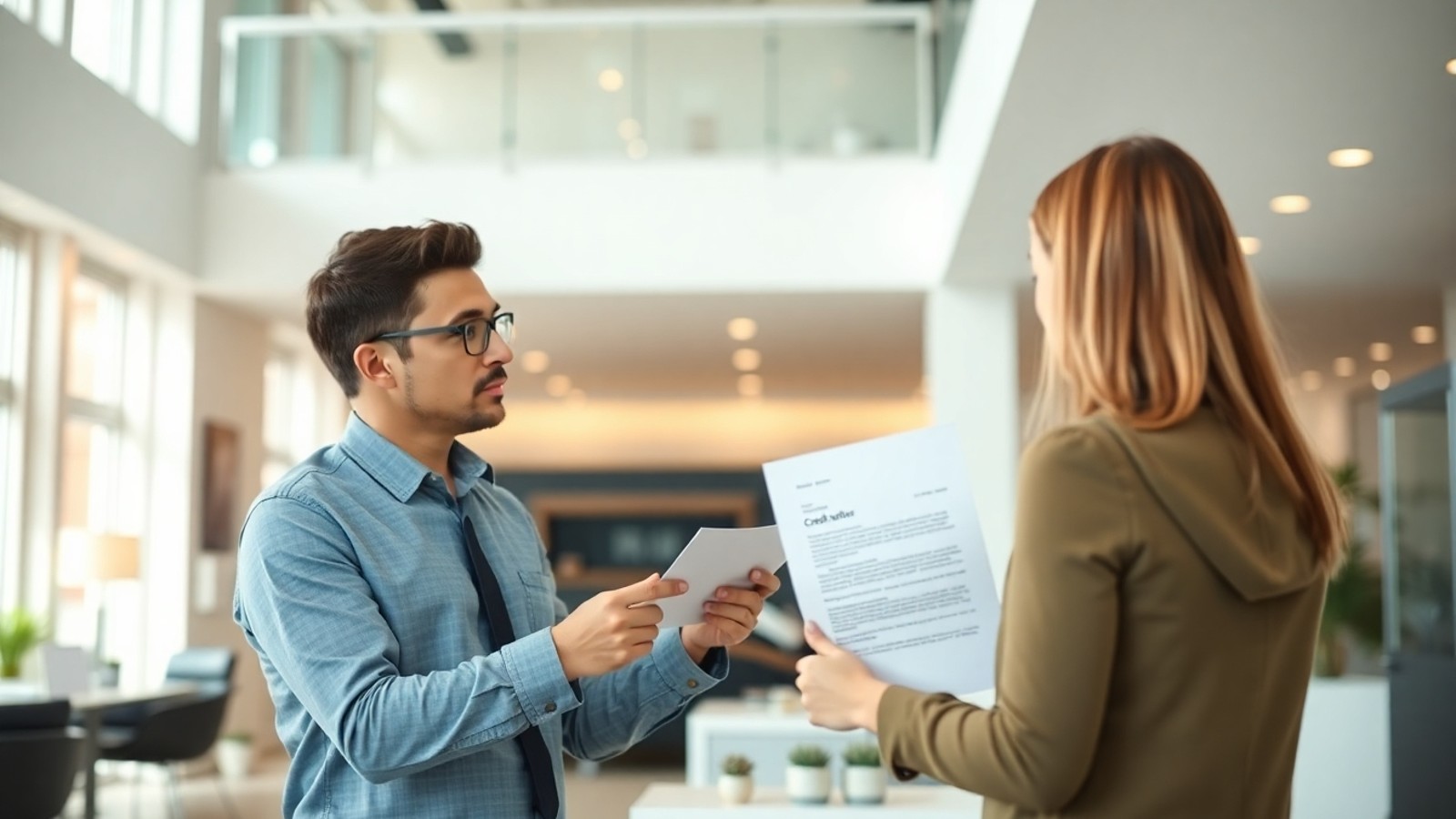 carta de credito consorcio showroom