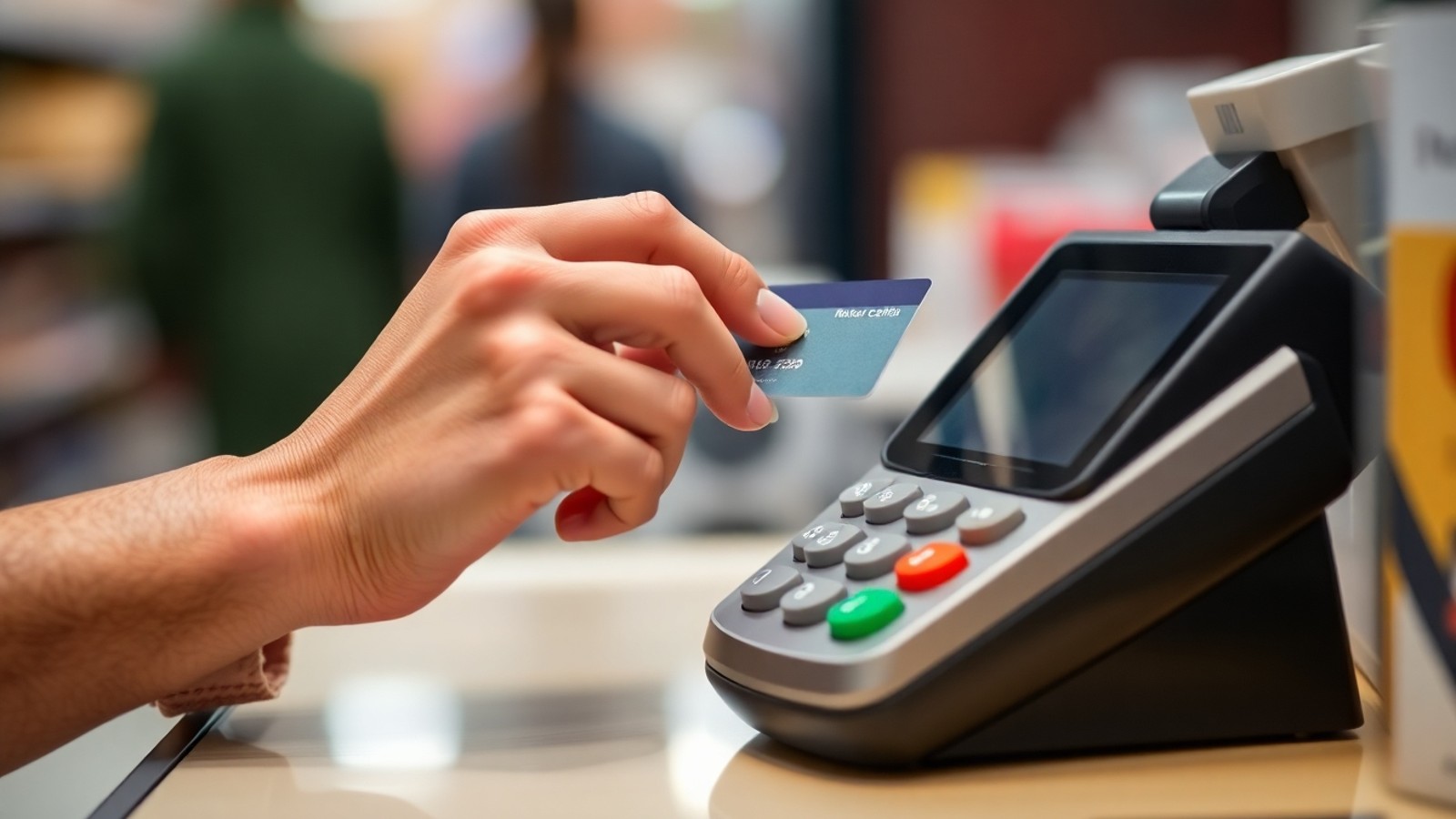 cartao fisico compra presencial