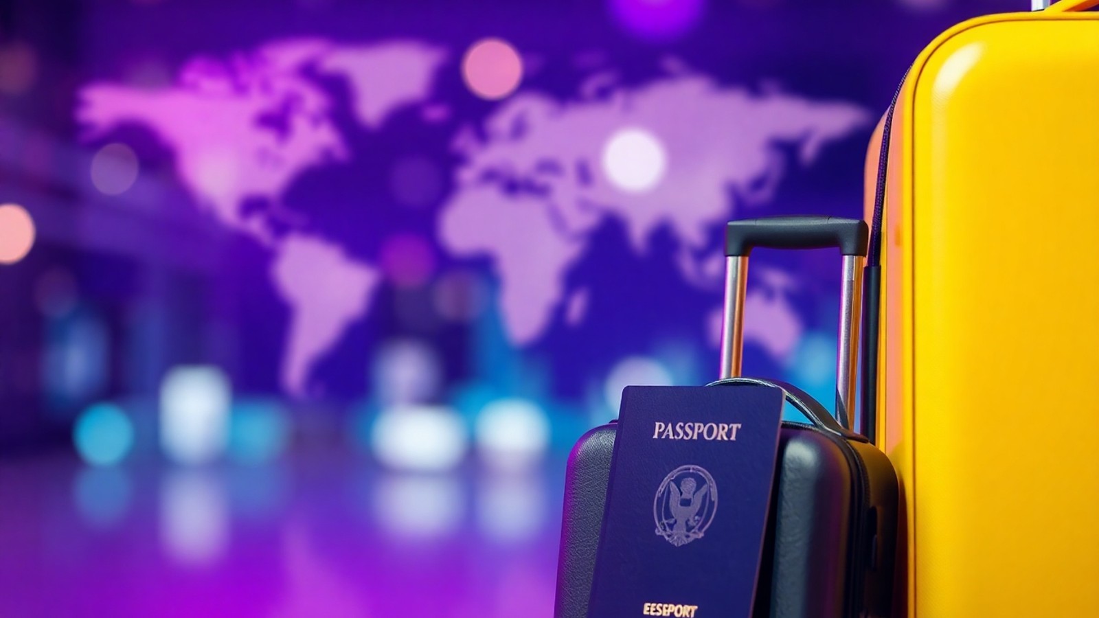 viagens internacionais ultravioleta