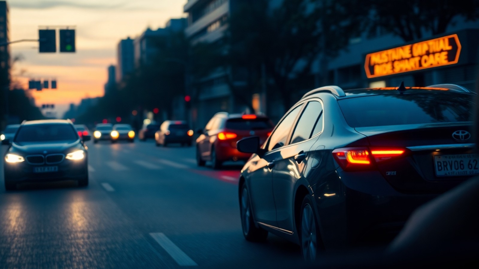 carro de app com protecao