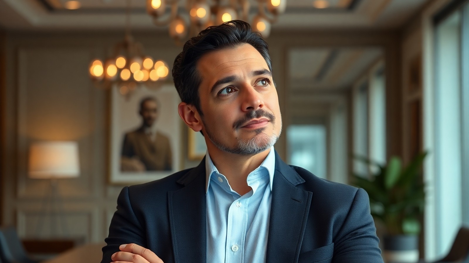 empresario planejando sucessao familiar